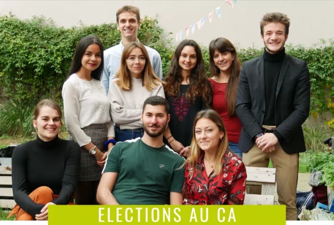 l'équipe d'Alter'Eco se présentant aux élections pour le CA